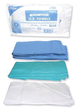 Towel O.R. Towel Dukal™ 17 W X 26 L Inch Blue NonSterile by Dukal Corporation  ID CT-1730B